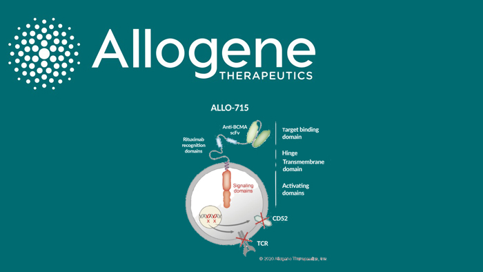 ALLO-715 Phase 1 Data in Relapsed/Refractory Multiple Myeloma to be Presented at ASH