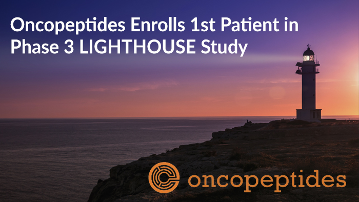 Oncopeptides Enrolls 1st Patient in Phase 3 LIGHTHOUSE Study